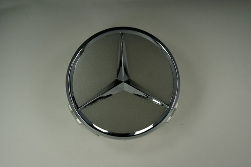 Mercede-Benz keskikuppi 61mm tähti hopea