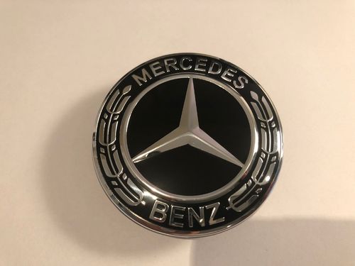 Mercede-Benz keskikuppi 75mm musta lehdykkä